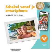 Pora Digitaler Bilderrahmen 10 WF-105T  W weiß