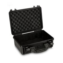 Riwit Hartschalen-Koffer mit Würfelschaum-Einlage  schwarz
