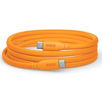 Rode SC17 USB-C auf USB-C Kabel 150 cm  orange