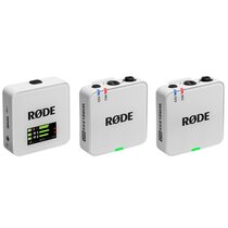 Rode Wireless GO (Gen. 3) digitales Mikrofonsystem, 2-Kanal, drahtlos  weiß