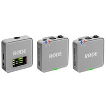 Rode Wireless GO (Gen. 3) digitales Mikrofonsystem, 2-Kanal, drahtlos  stone