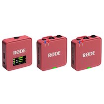 Rode Wireless GO (Gen. 3) digitales Mikrofonsystem, 2-Kanal, drahtlos  rose