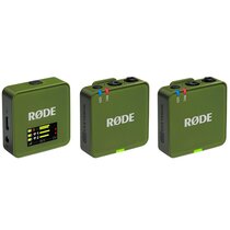 Rode Wireless GO (Gen. 3) digitales Mikrofonsystem, 2-Kanal, drahtlos  moss