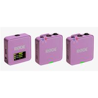 Rode Wireless GO (Gen. 3) lilac, 2-Kanal Mikrofonsystem, digital, drahtlos 