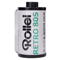 Rollei Retro 135-36 SW-Negativfilm  ISO 80