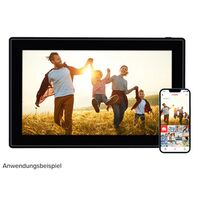 Rollei Smarter Bilderrahmen WiFi  schwarz 150