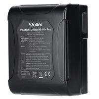 Rollei V-Mount Akku 99Wh Pro 
