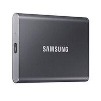 Samsung SSD T7, USB-C externe Festplatte  1 TB Titan Grau