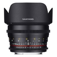 Samyang 50mm T/1,5 Video DSLR  Micro Four Thirds