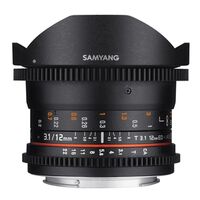Samyang MF 12mm T/3,1 Fisheye Video  Canon EF