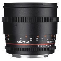 Samyang MF 85mm T/1,5 Video - Retourenware mit leichten Gebrauchspuren -  Fujifilm X