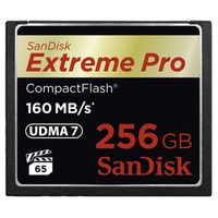 SanDisk Extreme PRO, Compact Flash, 160MB/s  256 GB