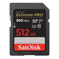 SanDisk Extreme Pro SDHC V90 300 MB/s UHS-II - Retourenware 