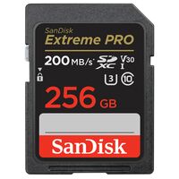 SanDisk Extreme Pro SDXC 200MB/s  256 GB