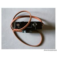 seam strap Kameragurt CATCHER - Vollleder Rind  Cognac  100 cm