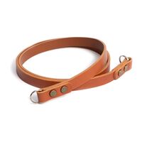 seam strap Kameragurt SAFE - Vollleder Rind  Cognac  120 cm