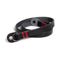 seam strap Kameragurt TENDER - Vollleder Rind mit Schutzleder  Schwarz  90 cm