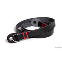 seam strap Kameragurt TENDER - Vollleder Rind mit Schutzleder  Cognac  100 cm