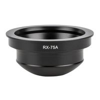 Sirui Adapterhalbschale Aluminium schwarz  75 mm