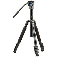 Sirui ET-2004+VA-5 Easy Traveler Dreibeinstativ mit Videoneiger VA-5  Aluminium schwarz