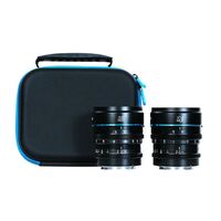 Sirui Night Walker 16 & 75mm T1.2 S35 Manual Focus Cine Objektiv Set mit Case  L-Mount schwarz