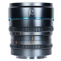 Sirui Night Walker 75mm T1.2 S35 Manual Focus Cine Lens   Micro Four Thirds  Metallgrau