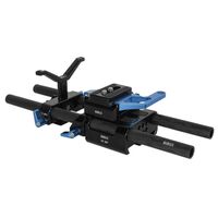 Sirui SC-BPS Schnellwechselbasis mit Klemme, Slider, Video Wechselplatte und Objektivstütze 