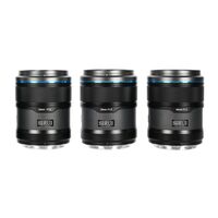 Sirui Sniper Kit 23mm, 33mm & 56mm F1.2 Carbon  Schwarz Sony E-Mount