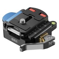 Sirui Standard Arca Schnellwechselbasis mit Wechselplatte für Stative Aluminium  QC-55