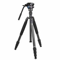 Sirui Traveler 7C Reise Drei-/Einbeinstativ Carbon mit Videokopf VA-5X schwarz 
