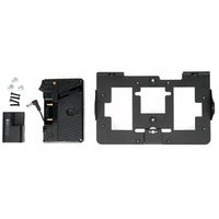 SmallHD Gold Mount Battery Bracket for MON-702OLED 
