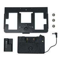 SmallHD Gold Mount Battery Bracket Kit for 700 Series 