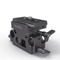 SmallRig 2272 Universal 15mm Rail Support System Baseplate 