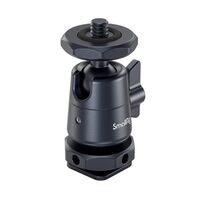 SmallRig 2948B Mini-Kugelkopf mit abnehmbarer Cold Shoe Halterung (2 St.) 