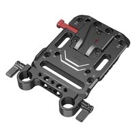 SmallRig 3016 V-Akkuplatte mit doppelter 15-mm-Stabklemme 