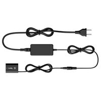 SmallRig 4269 NP-FZ100 Dummy-Batterie mit Netzadapter (EU-Standard) 