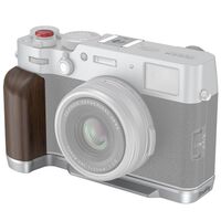SmallRig 4804 L-förmiger Holzgriff für Fujifilm X100VI und X100V  Sliver