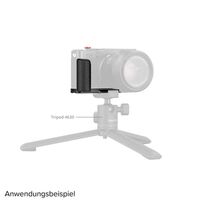 SmallRig 5448 L-förmige Montageplatte mit Silikongriff für FUJIFILM X-E5  schwarz