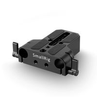SmallRig Basisplatte mit Dual 15mm Rod Clamp 1674 