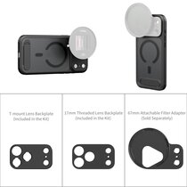 SmallRig FilMov Leichte Fotografie-Handyhülle für iPhone  17 Pro Max schwarz