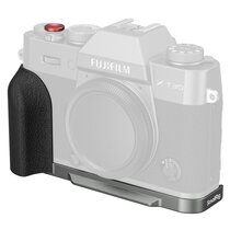 SmallRig L-förmiger Griff für FUJIFILM X-T30 III / X-T30 II / X-T30  Silikon Holzkohle-Silber