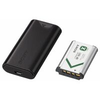 Sony ACC-TRDCX Zubehör Kit USB-Reiseladegerät und Akku 