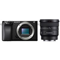Sony Alpha 6100a (ILCE-6100A) + SEL 16mm f/1.8 G  schwarz