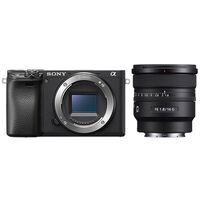Sony Alpha 6400a (ILCE-6400A) + SEL 16mm f/1.8 G  schwarz
