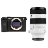 Sony Alpha 7C II (ILCE-7CM2) + SEL SEL 70-200mm f/4,0 OSS G II  schwarz