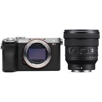 Sony Alpha 7C R (ILCE-7CR) + 16-35mm f/4.0 G PZ  silber