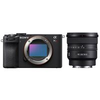 Sony Alpha 7C R (ILCE-7CR) + SEL 16mm f/1.8 G  schwarz