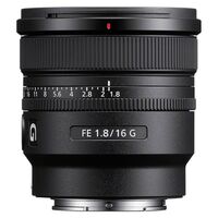 Sony SEL 16mm f/1.8 G  Sony FE-Mount
