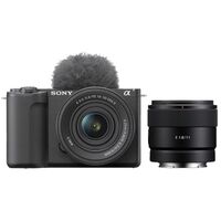 Sony Vlog-Kamera Alpha ZV-E10 II + SEL 16-50mm PZ OSS II + SEL 11mm f/1.8 