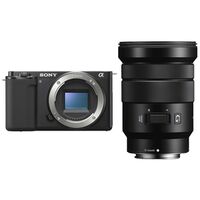 Sony Vlog-Kamera Alpha ZV-E10 + SEL 18-105mm f/4,0 OSS PZ 